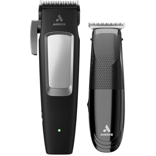 Andis 561506 inCRED Cordless Clipper & T-Blade Trimmer Combo, 23-Piece