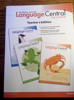 Unknown Binding Language Central for Science, Vocabulary Activities, Teacher's Edition, 3-5 Book