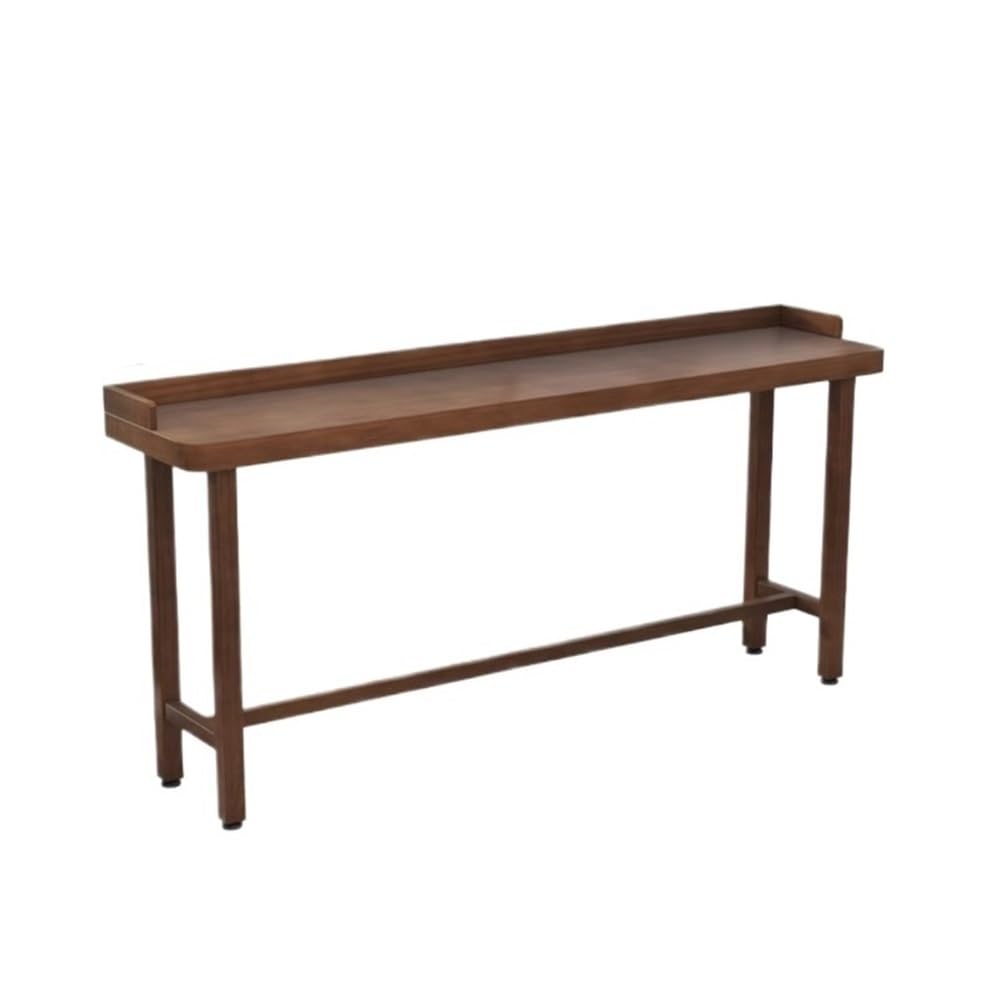 Table de Bar Table de Bar rectangulaire Simple en frêne for Cuisine, Salle à Manger et Salon(Moyen)