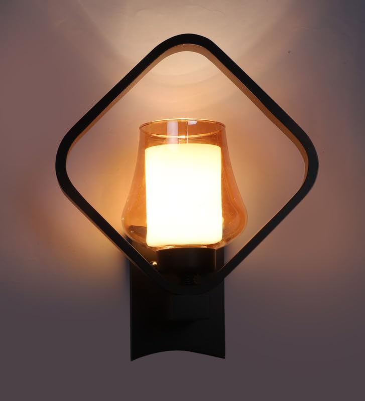Image of ELIANTE Brillia Brown MDF Wall Light | E27 Holder | Included Bulb by Jainsons Lights