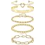 Gold-beaded set Gold-beaded set