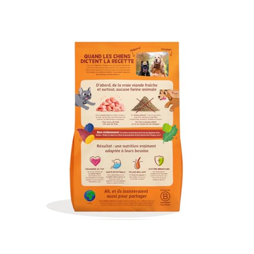 Croquettes poulet Edgard & Cooper sans céréales 2.5kg