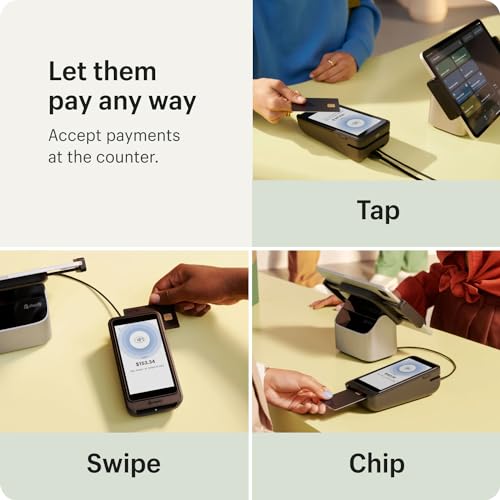 Shopify POS Terminal Countertop Kit for USB-C Tablets - Payment Terminal/Card Reader & Tablet Stand | Powered by Shopify POS