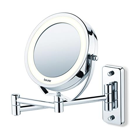 Espejo de maquillaje Beurer BS59 con luz LED y brazo extensible Cover