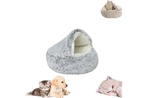 Cozy Cocoon Pet Bed: Luxurious Sleep for Your Furry Companion