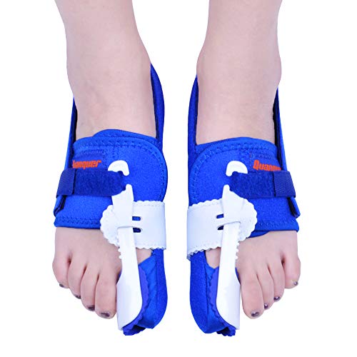 Bunion Corrector [Pair] - Improved Bunion Splint Big Toe Straightener Separators for Hallux