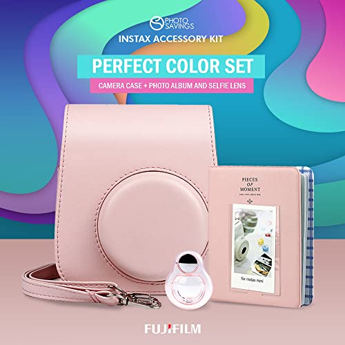 Xpix Kit de acessórios para câmera Fujifilm Instax Mini 11, proteja + desenhe sua câmera com acessór