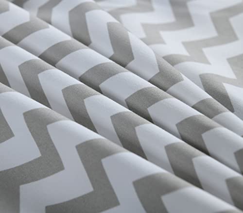 Royal Tradition 110Gsm Microfiber Sheets For Adjustable Beds (Top Split King Size, Chevron Print) 4Pc Soft And Wrinkle Resistant Sheets Set With 15" Deep Pockets #TOP3