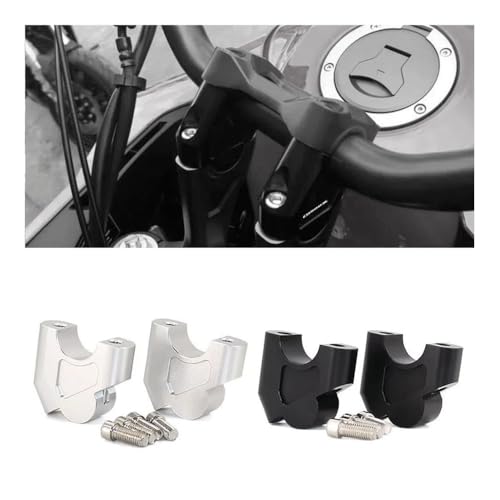 Rehausse guidon pour CB500X et CB400X adaptateur de pince de moto noir
