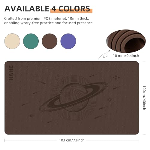 Extra Wide Yoga Mat for Men