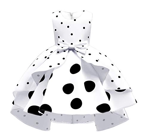 NSSMWTTC 2-9Y Toddler Evening Dresses Flower Girls Wedding Formal Party Midi Dress2