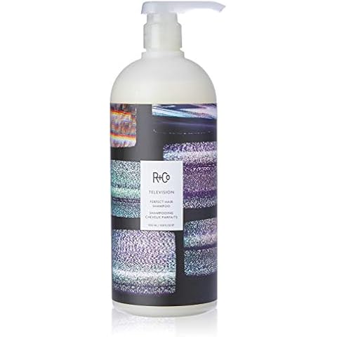 R+Co Television Perfect Hair Shampoo | Body + Shine + Smoothing for All Hair Types | Vegan + Cruelty-Free | 33.8 Oz Cover