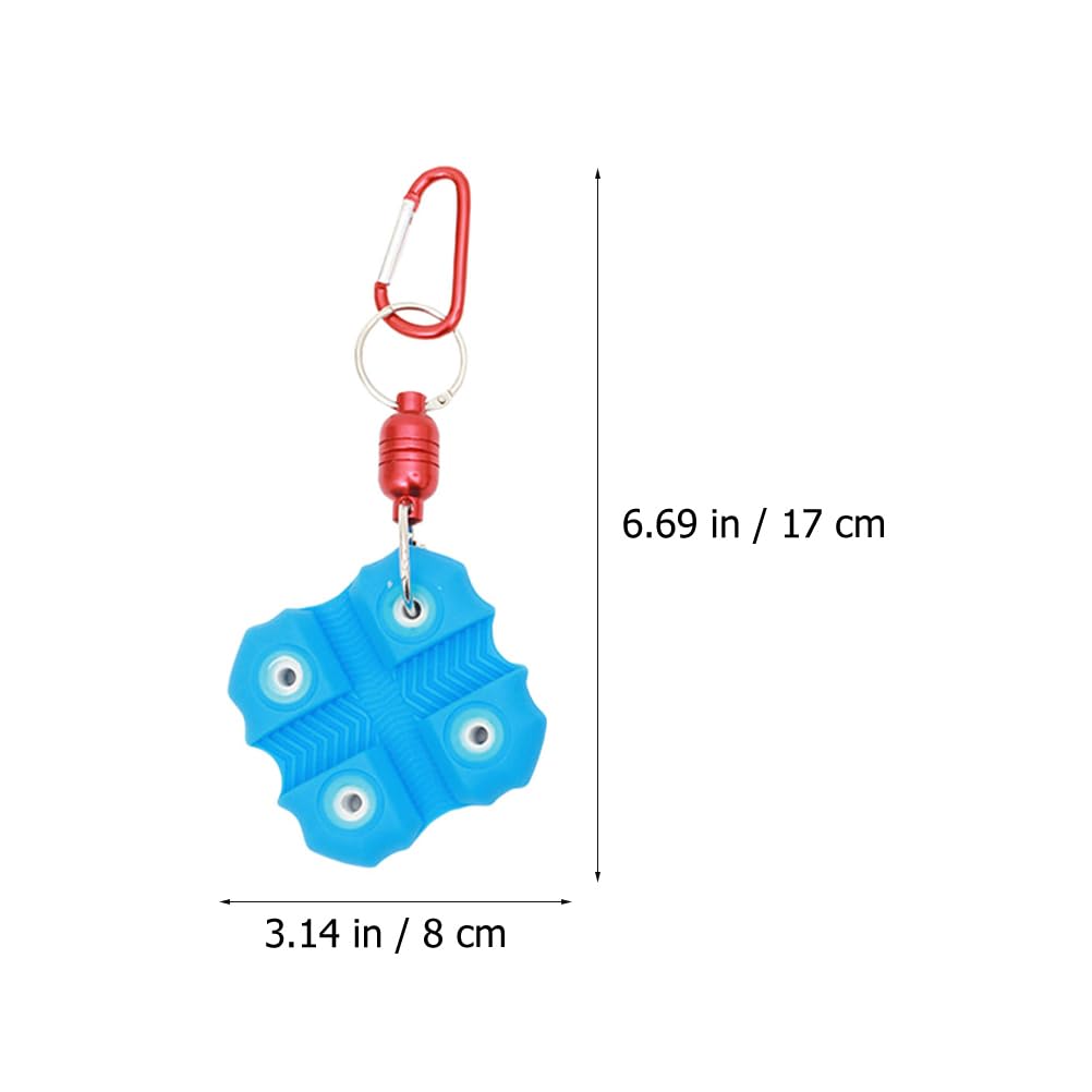 Extracteur De Flèches pour Tir À l'arc Antidérapant en Silicone avec Clip Porte-Clés Léger Accessoire Pratique pour Entraînement sur Cible Et Chasse