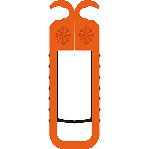 Transpack Ski Bat ~ Simple Ski and Pole Carrier (Orange)