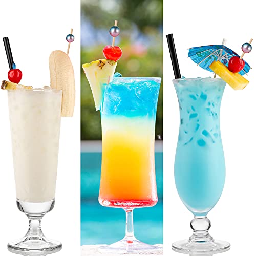 Alink 100-Pack Cocktail Picks For Appetizers, Rainbow Pearl Wooden Toothpicks Skewers Sticks For Food, Drinks, Fruits, Party Supplies, Charcuterie Accessories - 4.72 Inch #TOP6