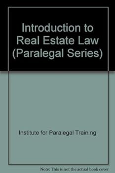 Hardcover Introduction to Real Estate Law (Paralegal Series) Book