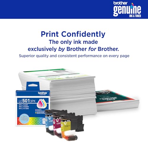 Image of Brother Genuine LC5014PK 4-Pack (1 Each of) Standard Yield Black, Cyan, Magenta, and Yellow Ink Cartridges