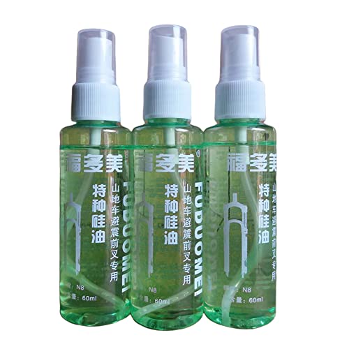 Spray de óleo para corrente de bicicleta - Cera de corrente líquida de 2,1 onças para limpar e suavi