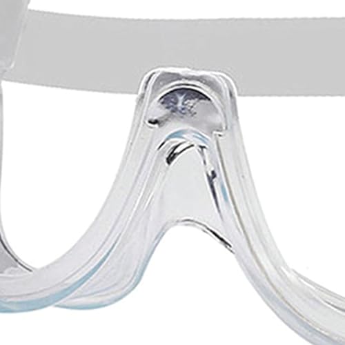 DIN CERTCO - Medizinische Isolationsbrille, beschlag- und kratzfest, Einweg, Packung à 10 Stück, 25266