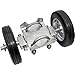 ROLLING GATE 6" WHEEL CARRIER: for Chain Link Fence Rolling/Sliding Gates - Gate Wheel Rut Runner - 2 Rubber Wheels (axle is 7" from Wheel to Wheel)