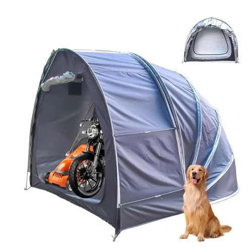 Almacenamiento de bicicletas portátil para camping y exteriores en color negro 1