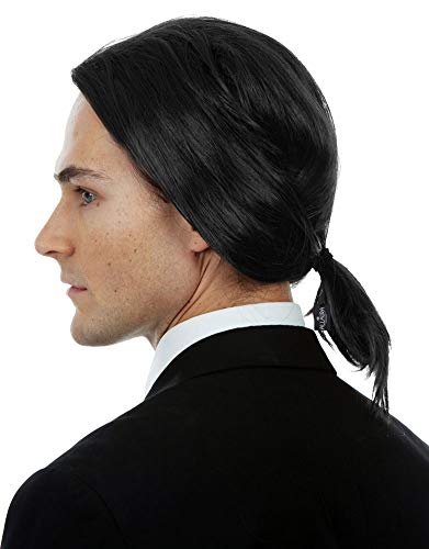 Allaura Assassin Wick Wig Hitman Wig Black Keanu Wig 90S Mens Costume thumb #4