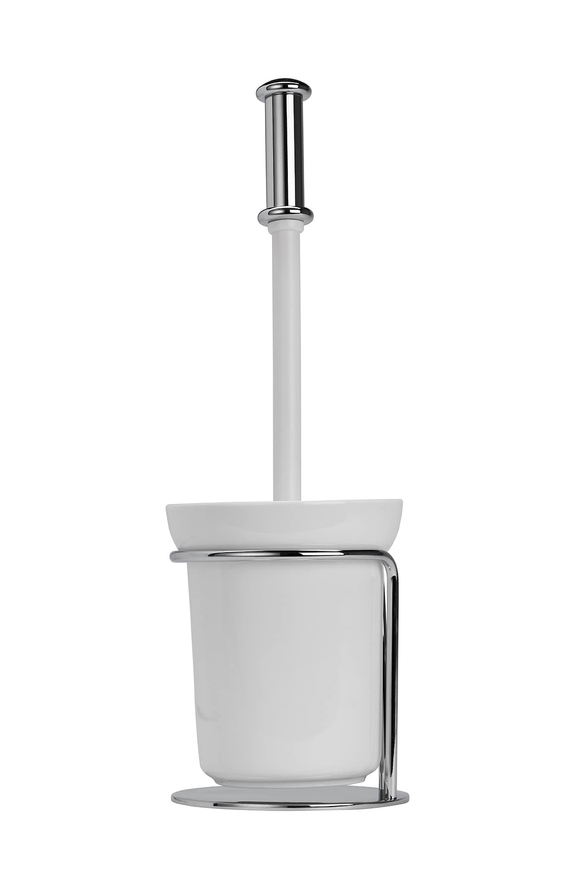Croydex Flexi-Fix Grosvenor WC-Bürste, Chrom
