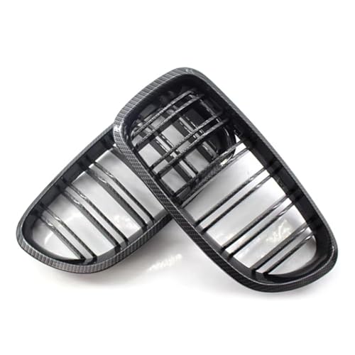Parrilla delantera de riñón doble negro brillante para Serie 5 F10 F11 F18 2010-2017