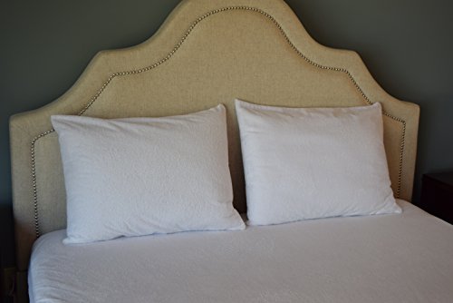 American Pillowcase Pillow Protectors Zippered Standard - Waterproof Encasement (Standard Size, Set Of 2 Pk) #TOP5