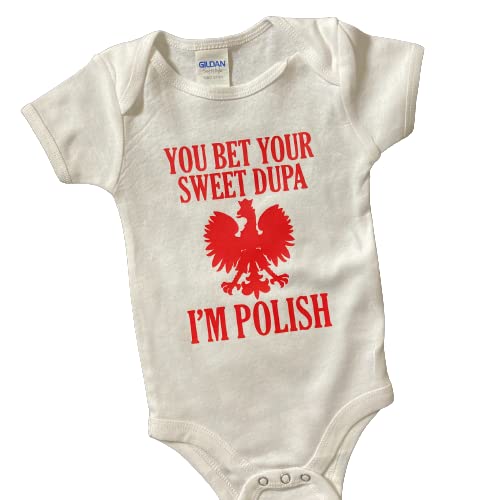 You Bet Your Sweet Dupa Baby Polish one piece Bodysuit2