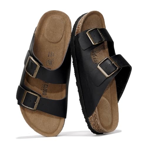 Project Cloud Genuine Leather Slides