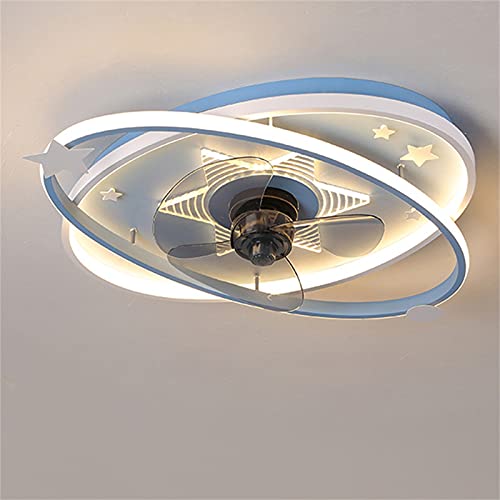 Ventilateur de plafond avec lumière LED variable pour grands lustres de salon