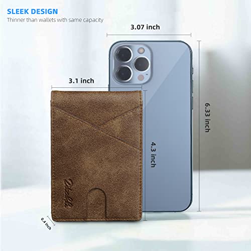 image for Zitahli Slim RFID Wallets for Men, Money Clip Bifold Leather Wallet Mi