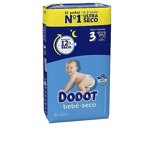 Dodot Pannolini per bebè super assorbenti taglia 3 62 pezzi