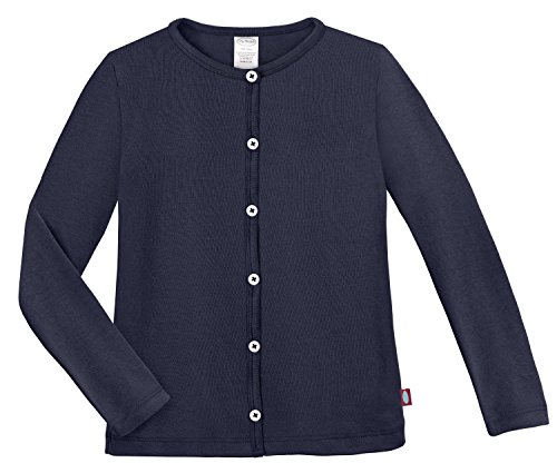 City Threads Girls Cardigan Top Button Down Sweater Layering School Play for Sensitive Skin SPD Sensory Friendly