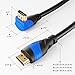 270° Angled 4K HDMI Cable – 25ft – with A.I.S. Shielding, Designed in Germany (Supports All HDMI Devices Like PS5/Xbox, Switch – 4K@120Hz, HDCP, High Speed HDMI with Ethernet, Black) – CableDirect