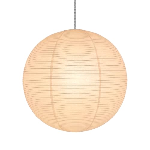 Henjjras Large 23inch White Round Paper Lamp shade Chinese Lanterns Pendent Paper Lantern Interior Decoration