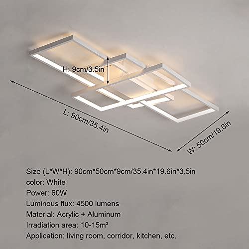 Lustre LED moderne YangRy éclairage de plafond pour salle à manger - 7