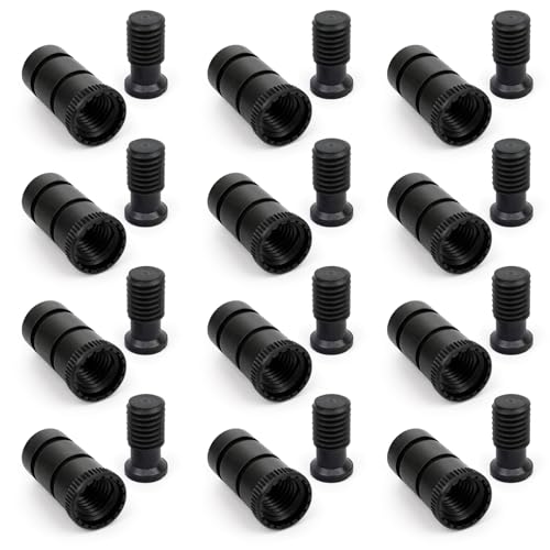 uiyofok 12 Pack Pool Cover Anchors for Inground Safety Covers Universal 3/4 Hole Fit Durable Rust Resistant Anchors Easy Installation Pool Closing Kit for Concrete & Paver Decks