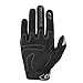 O'NEAL | Fahrrad- & Motocross-Handschuhe | MX MTB FR Downhill | Passform für maximalen Komfort, Luftdurchlässiges Material | ELEMENT Glove RACEWEAR V.24 | Erwachsene | Schwarz Grau | Größe XL