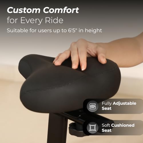 Image of Cult SmartSpinVolt Spin Bike | 10Kg Flywheel | 140kg Max Weight | Magnetic Resistance Exercise Bike - Black