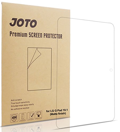 JOTO LG G Pad 10.1 Screen Protector Anti Glare, Anti Fingerprint (Matte Finish) version Screen Protector Film Guard for 2014 LG G Pad 10 inch Tablet (3 Pack)