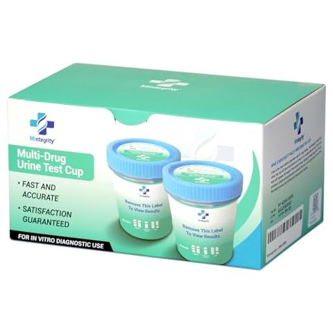 Mintegrity [2pk] - 5 Panel Multi-Drug Urine Test Kit, Accurate Test Kit - AMP/COC/MET/OPI/THC #MT-TDOA-254 Cover