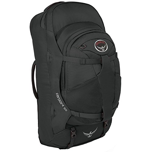 Osprey Farpoint 55 Men's Travel Backpack, Volcanic Grey, Small/Medium