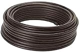 Conductor: cca Powergreen CAB-88100-BEECO - Rollo de Cable de Antena Rg6 Cubierta PE Eco, 100 m, Negro