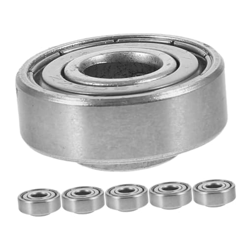 TOBBOMEY 6個 車椅子前輪軸受けハブ 耐久性カーボンスチール製 前輪キャスター交換用 車椅子用ユニバーサルベアリングキット メンテナンス簡