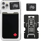Phone Wallet - Cell Phone Stand - Adhesive Card Holder - Phone Pouch - Stick on Lycra Pocket by Geck