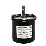 Wechselspannung: 115 / 120V QINGRUI Ersatzteile 60KTYZ AC Permanentmagnet-Synchronmotor 220V Getriebemotor Miniatur Langsame Groß Drehmoment Small Motor stark und robust (Color : 7.5rpm)