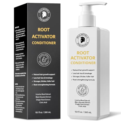 Root Activator Conditioner for Men - Natural Hair Growth Conditioner for Hair Loss and Thinning Hair...