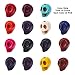AHANDMAKER 8mm Skull Beads, 300 Pcs 15 Colors Dyed Synthetic Turquoise Beads, Charms Skull Head Beads for Crafting, Jewelry Making Accessory